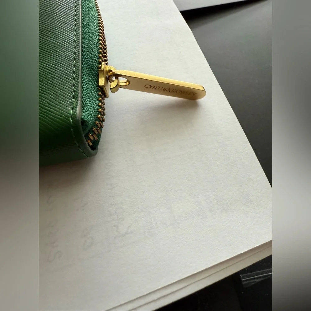 Gorgeous Cynthia Rowley Green Wallet - New Without Tags!